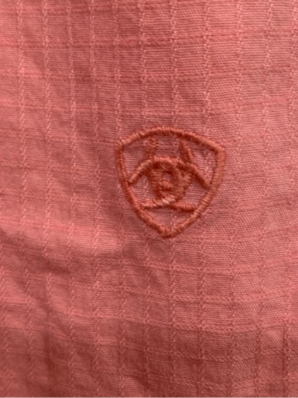 Ariat Pearl Snap Pink Floral Embroidered Western Shirt - Picture 4 of 6